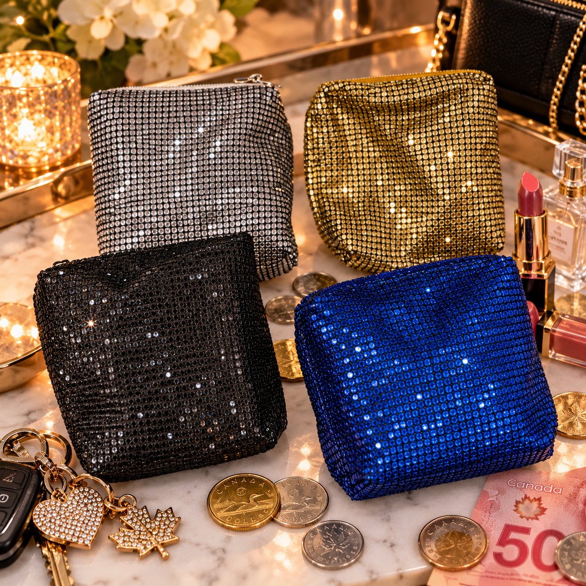 Blingy Change Purse