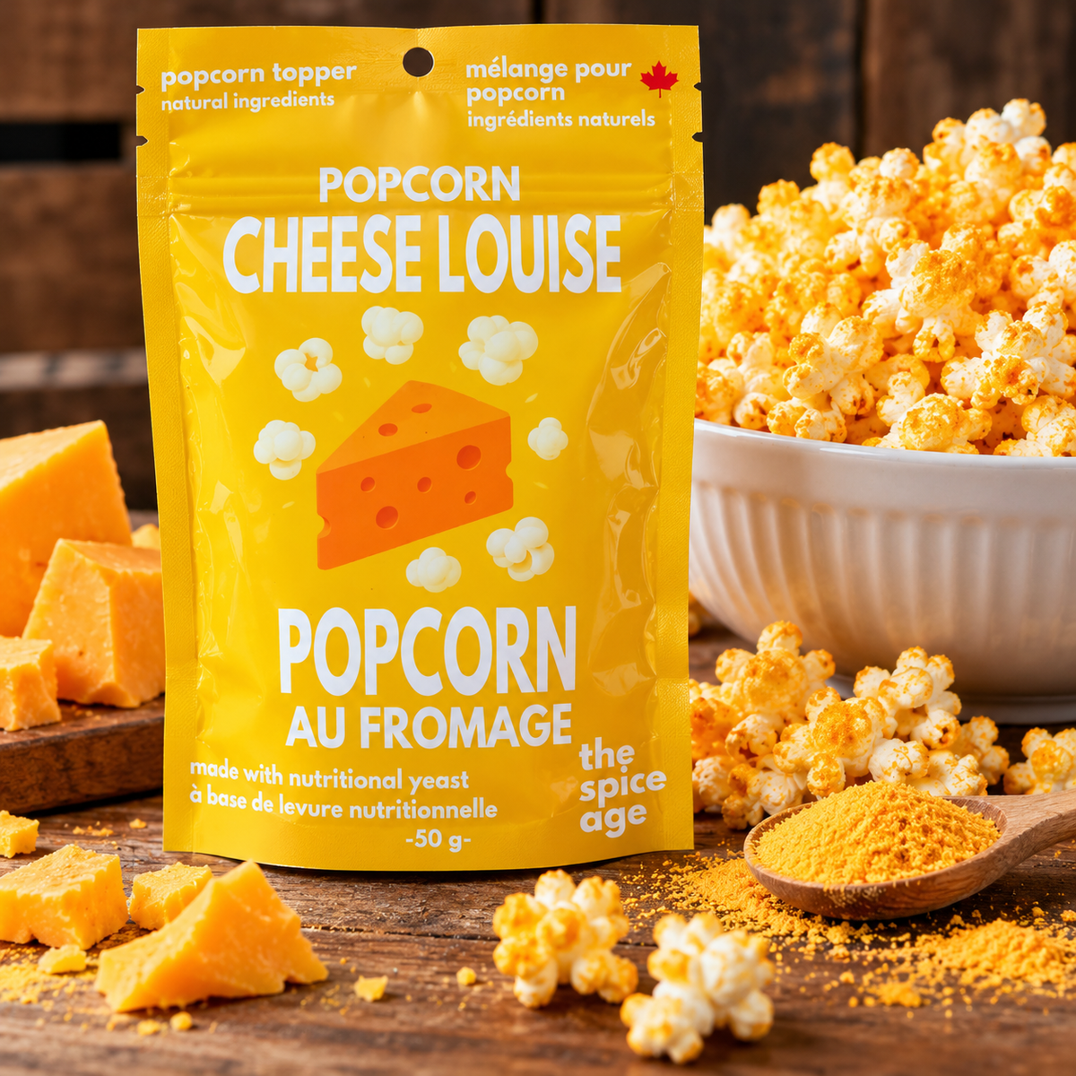 "Cheese Louise" Popcorn Seasoning | The Spice Age