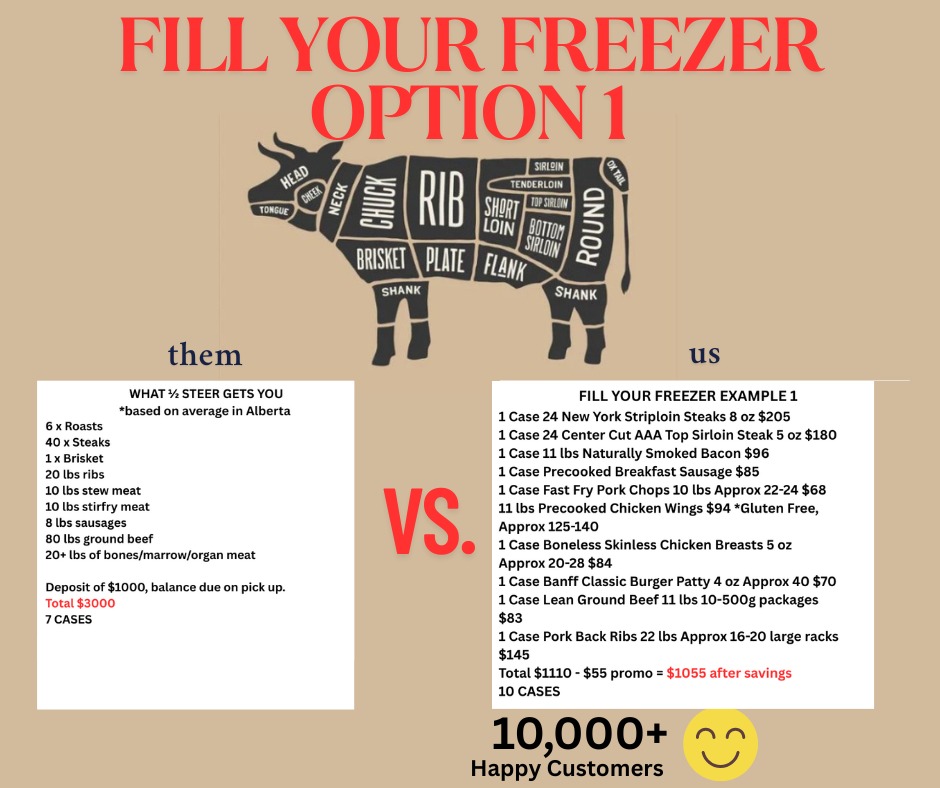 FILL YOUR FREEZER- OPTION 1