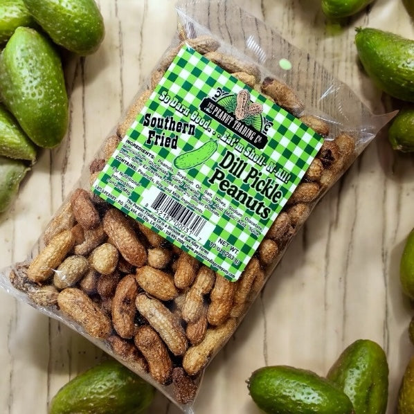 EAT THE WHOLE SHELL Peanuts Dill PIckle