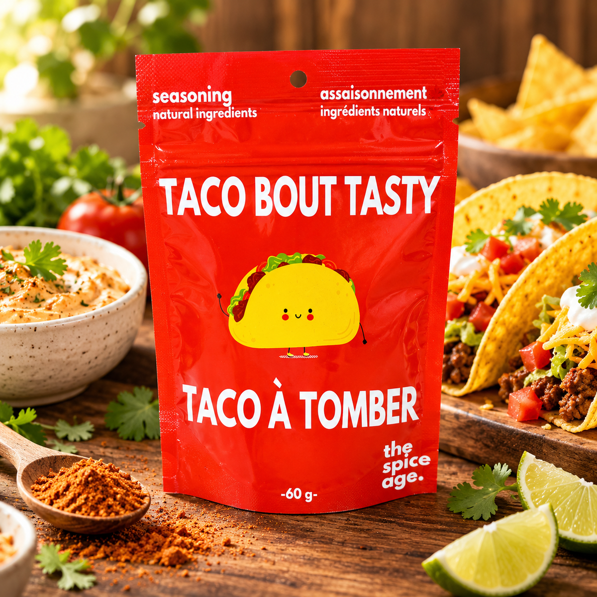 "Taco Bout Tasty" Taco Seasoning | The Spice Age