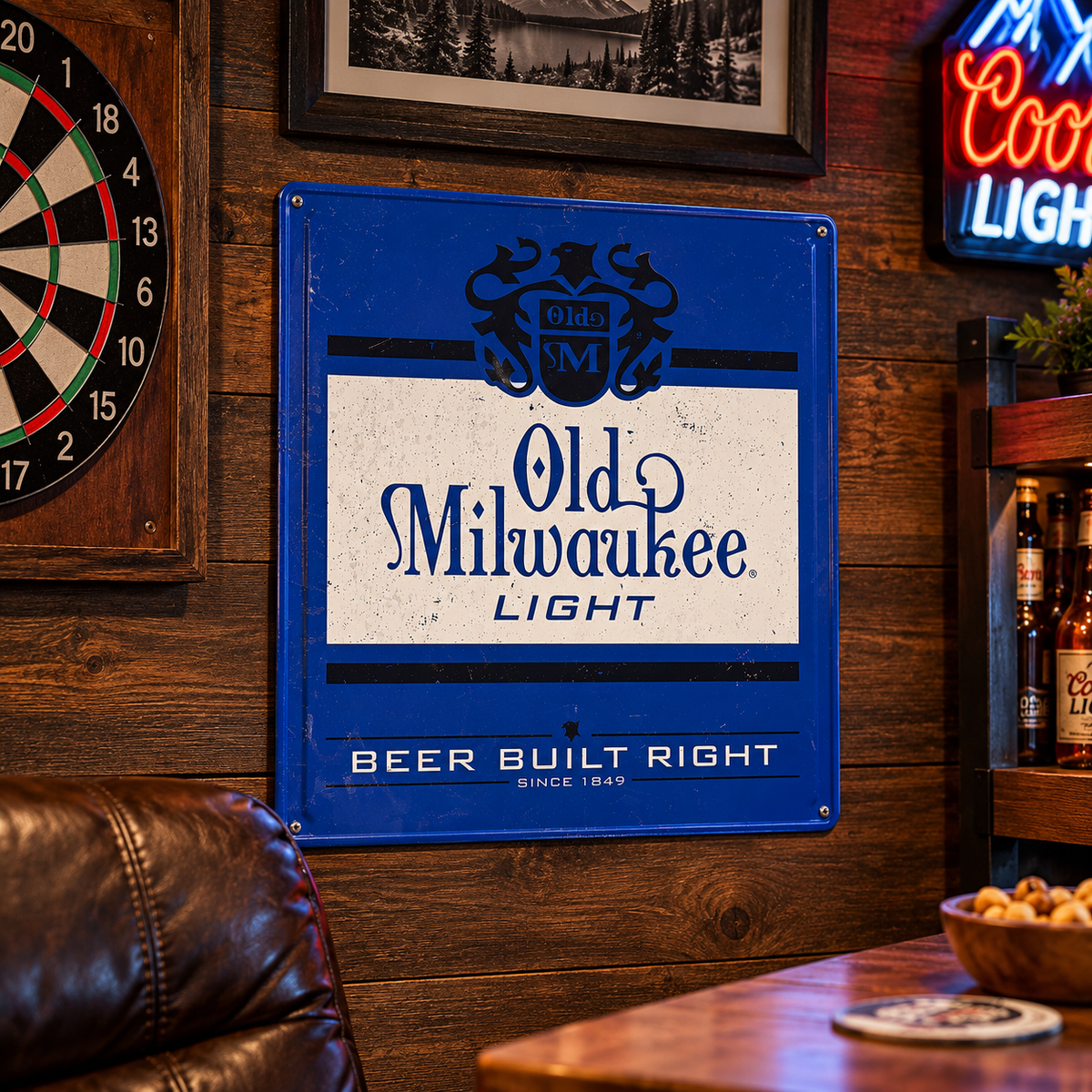 Old Milwaukee Tin Sign | 12"x17"