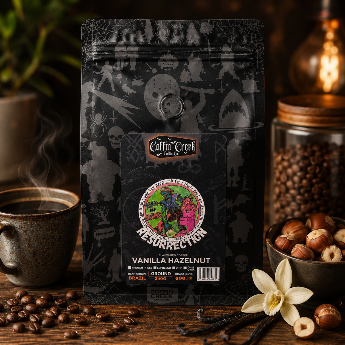 Coffin Creek Coffee Vanilla Hazelnut