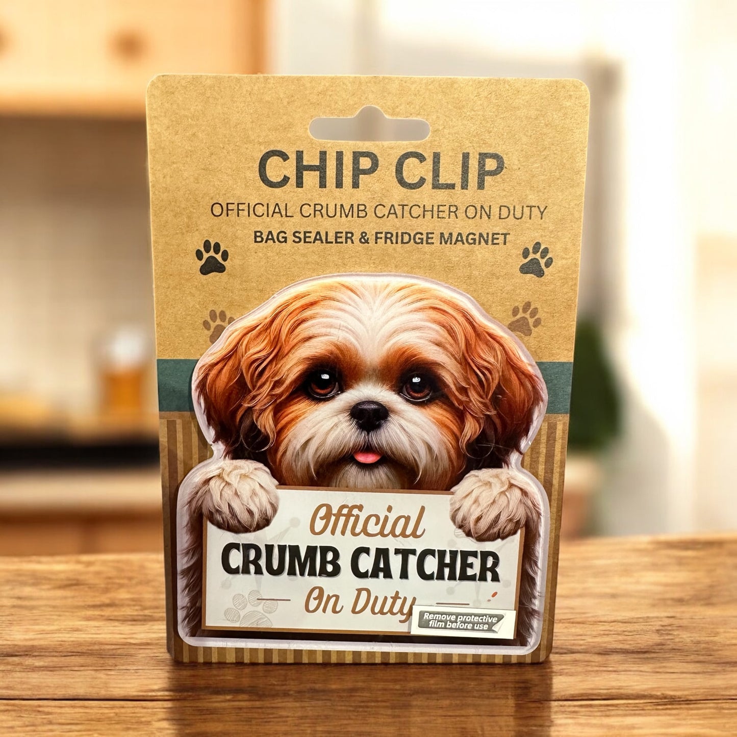 Pet Parents Chip Clip & Magnet Yorkie