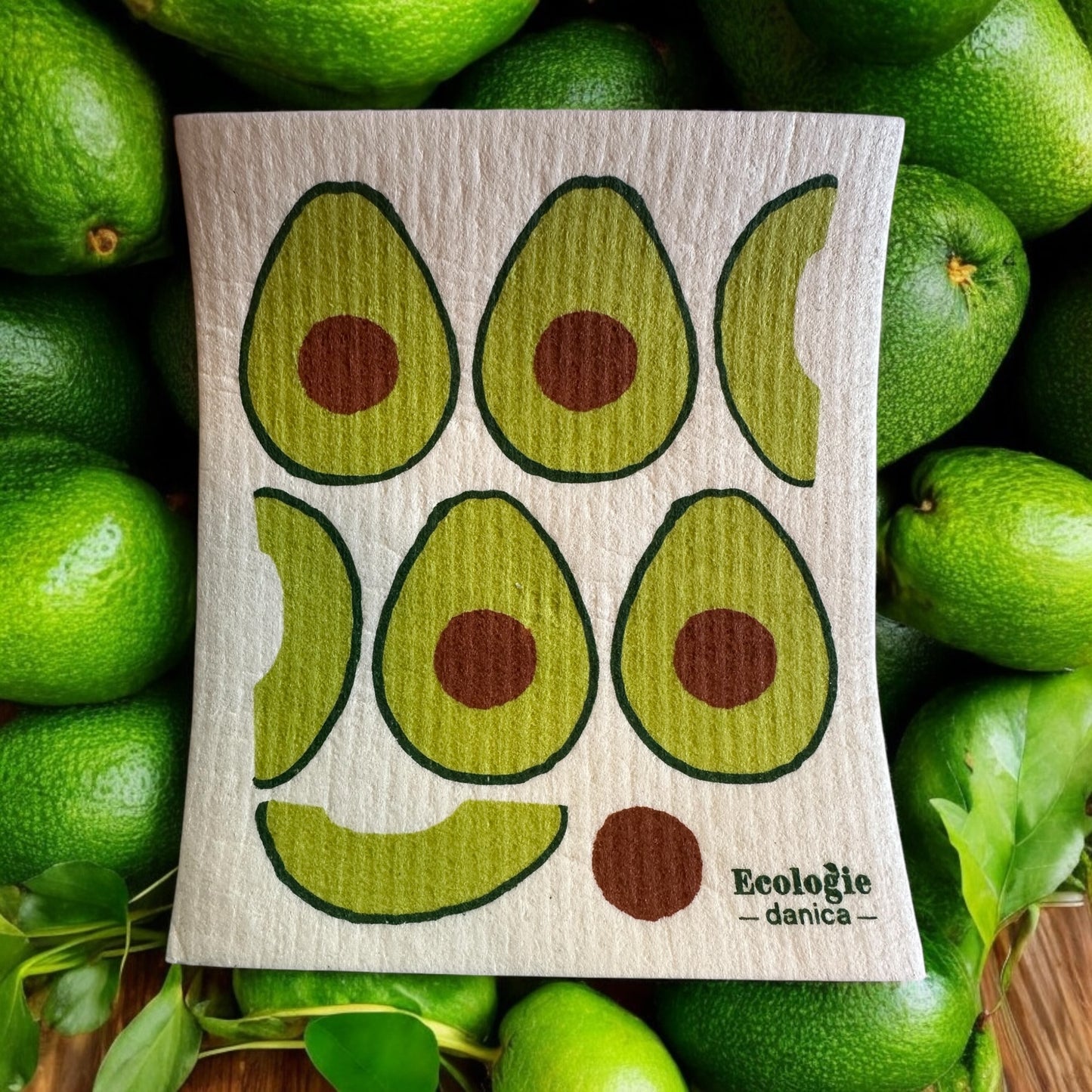 Swedish Dish Cloth Avocado