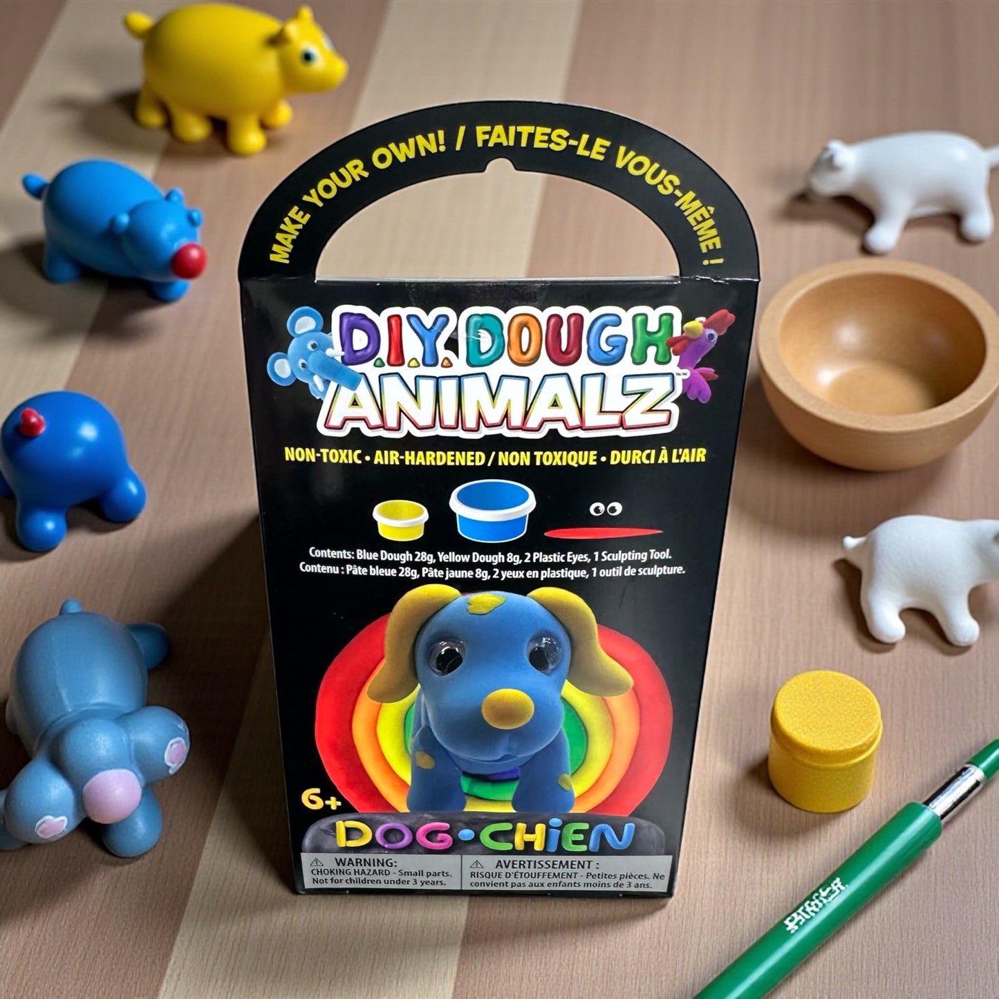 DIY Dough Animals Dog