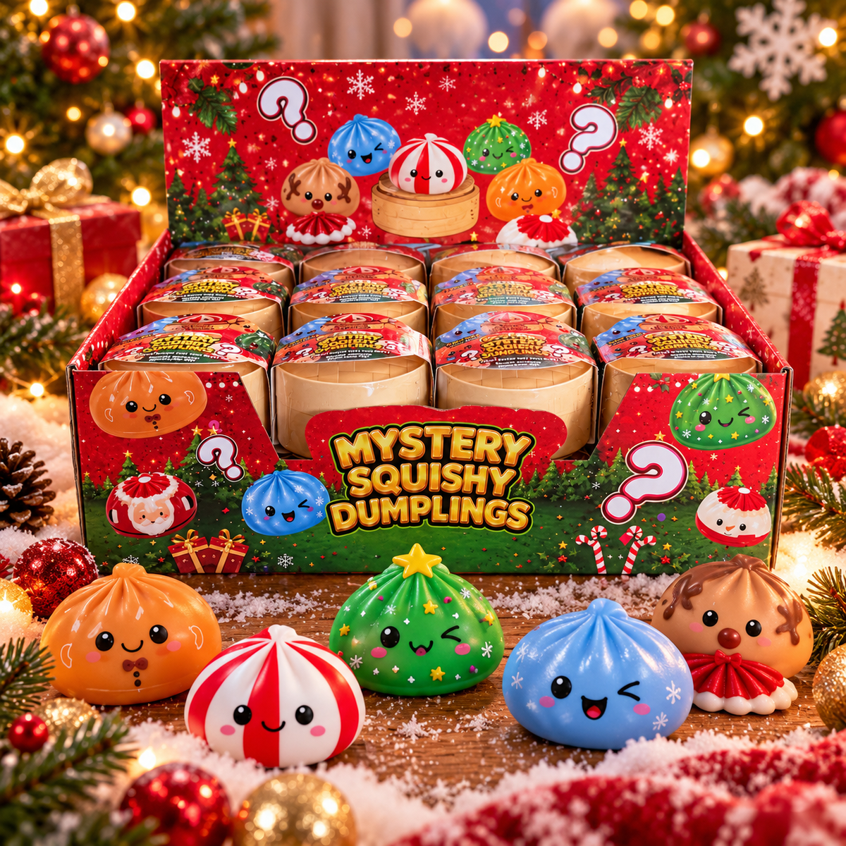 Christmas Squishy Dumpling