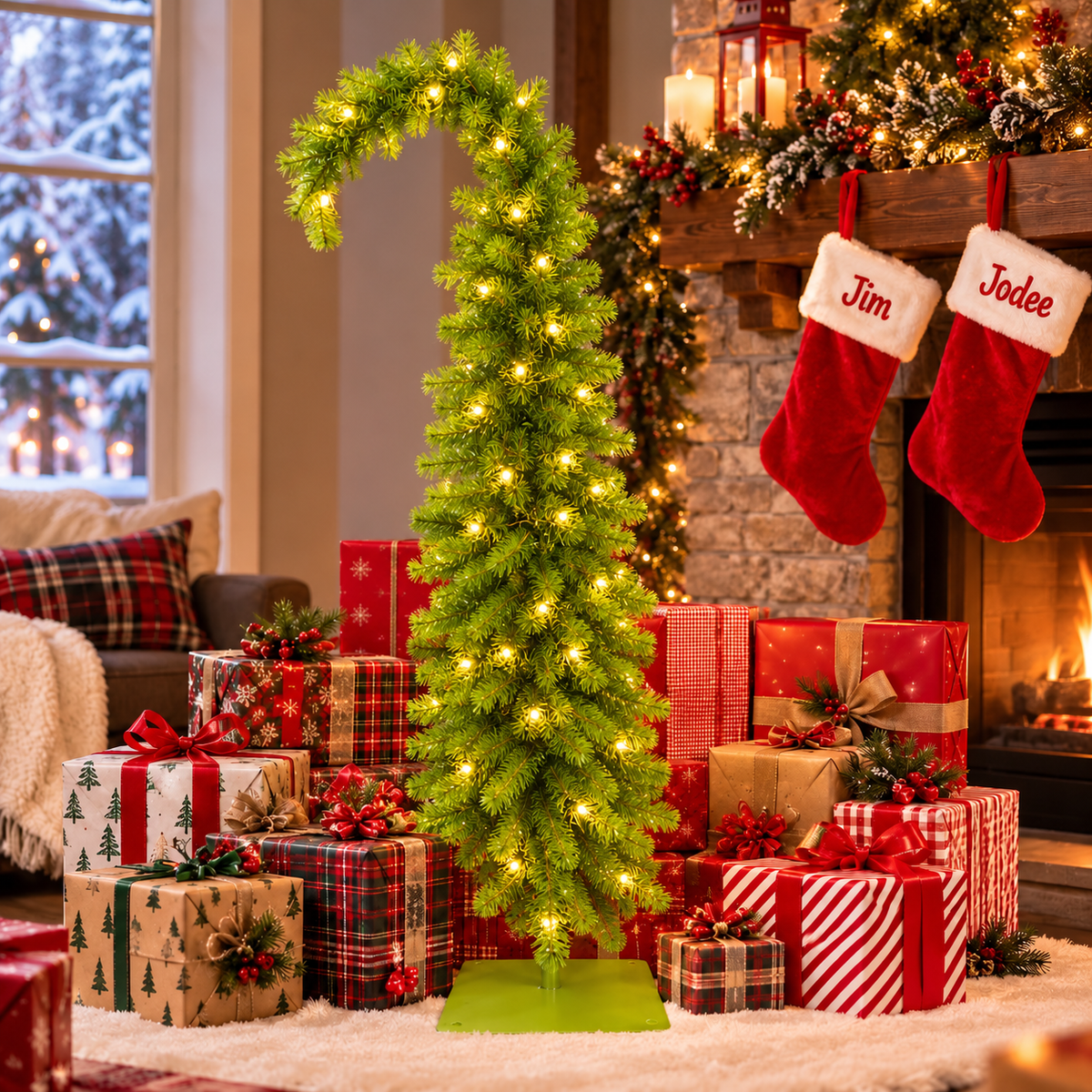 Grinchy Holiday Tree 5 ft