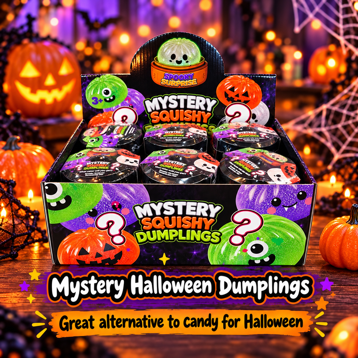 Halloween Squishy Dumpling