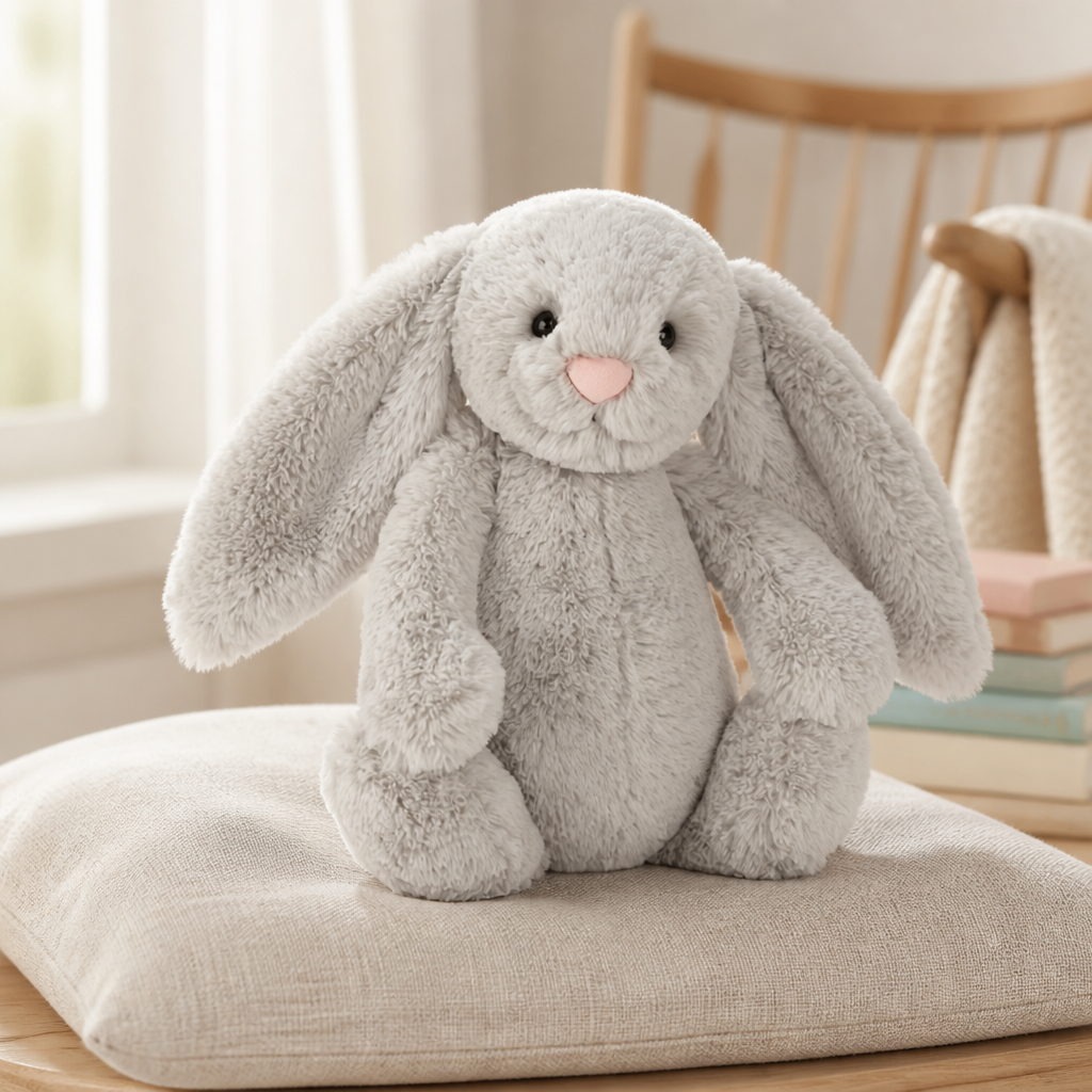Jellycat Bashful Silver Bunny Original