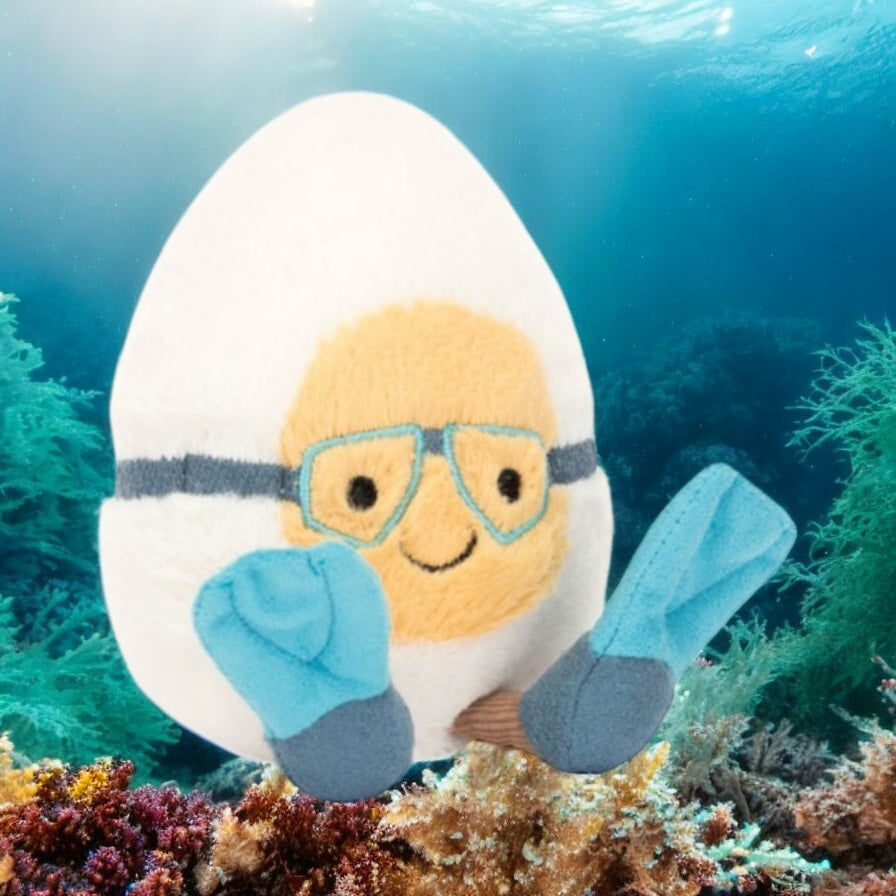 Jellycat: Amuseable Boiled Egg Scub
