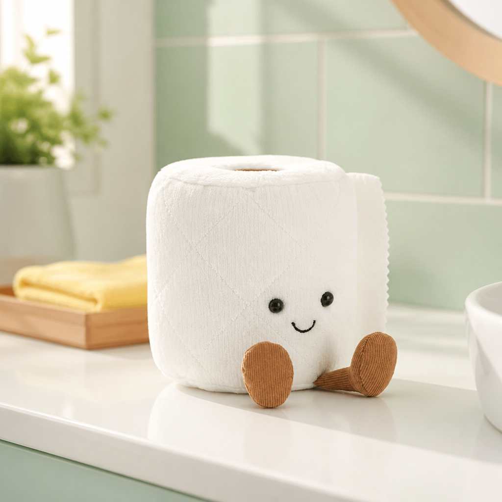 Jellycat Amuseables Toilet Paper Roll