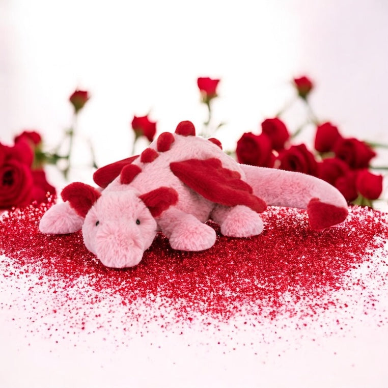 BACK IN STOCK! Jellycat Heart Dragon