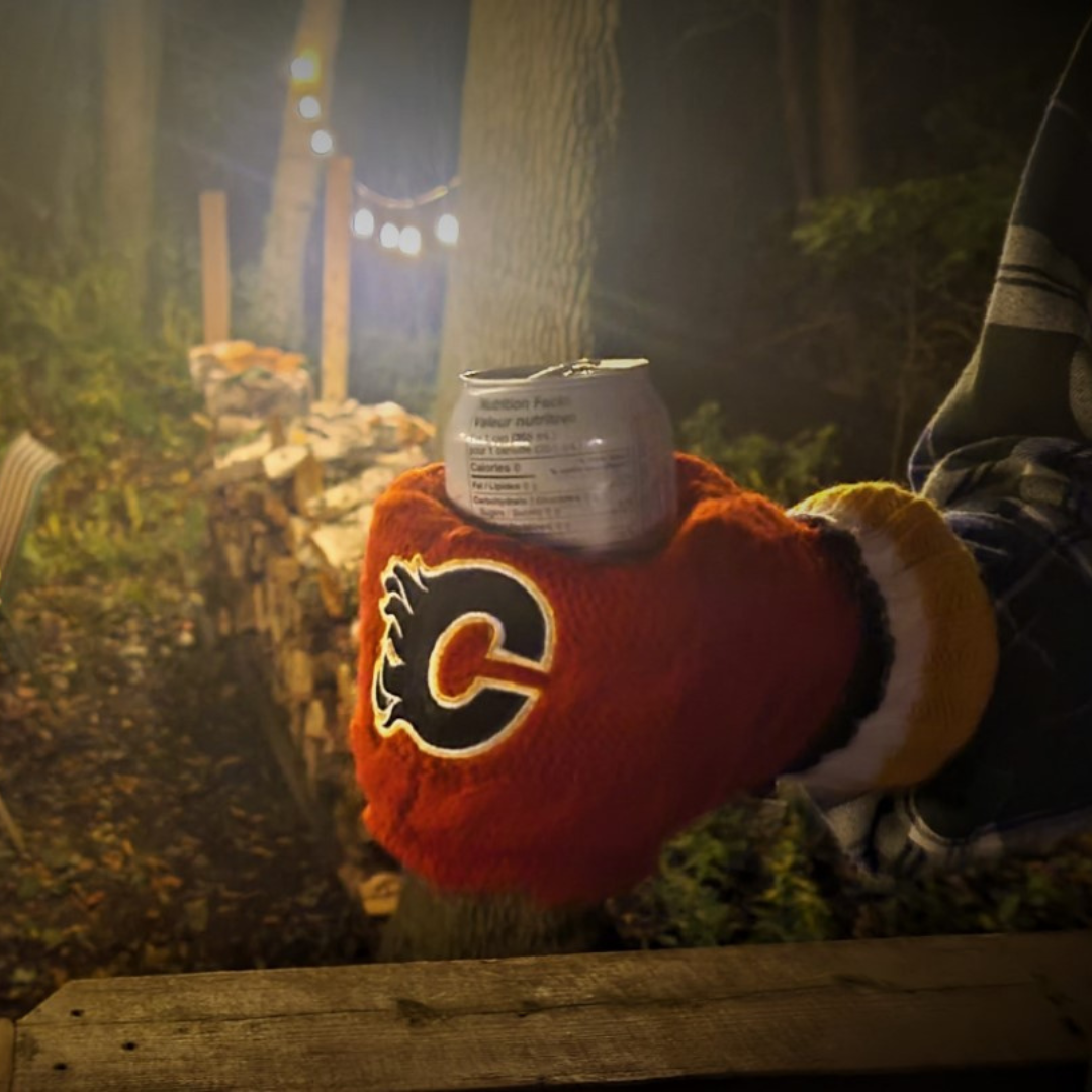 Hockey Koozie Calgary Flames