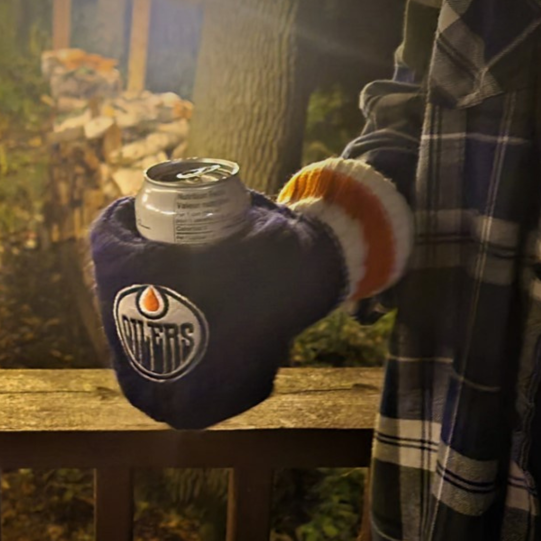 Hockey Koozie Edmonton Oilers
