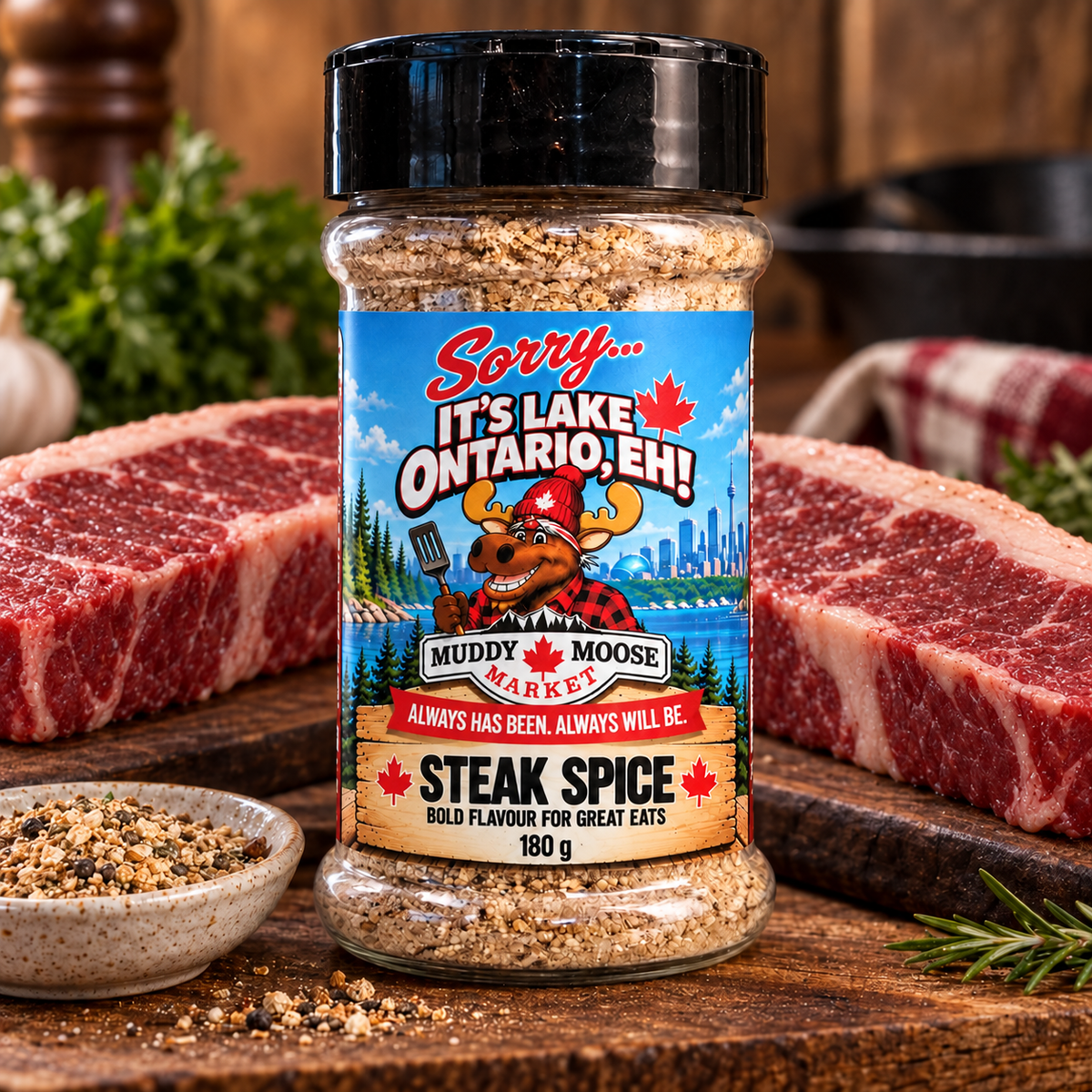 Muddy Moose Lake Ontario Steak Spice