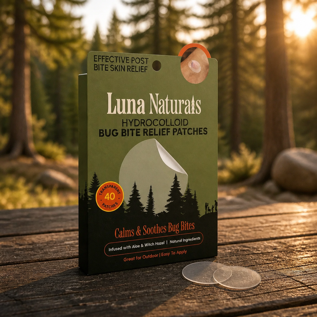 ARRIVING THIS WEEK! Luna Naturals Bug Bite Patches