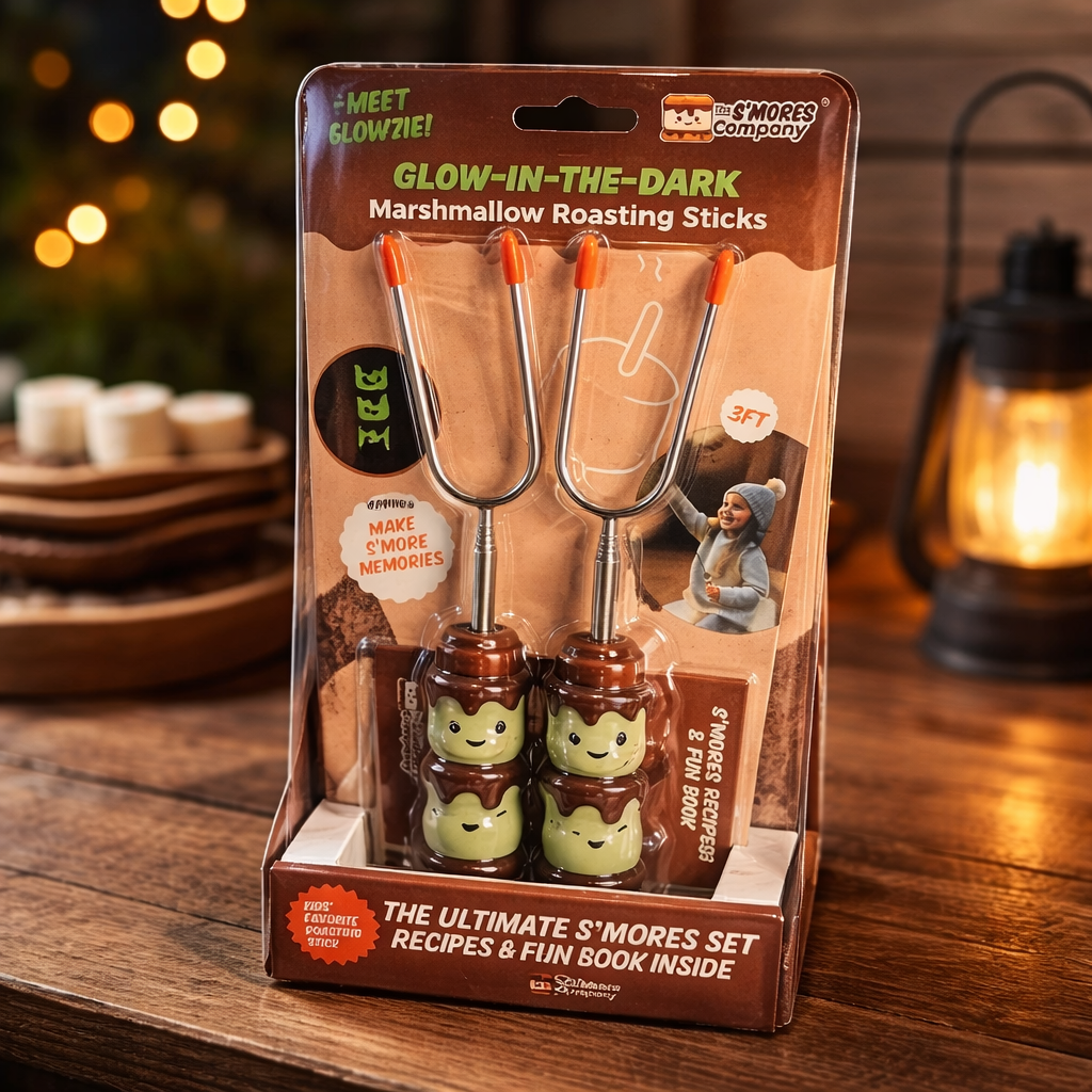 Glow in the Dark Marshmallow Roasting Sticks