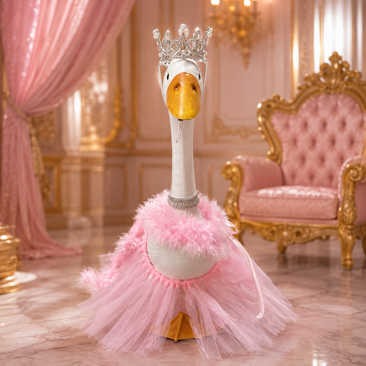 Porch Goose Outfit Queen