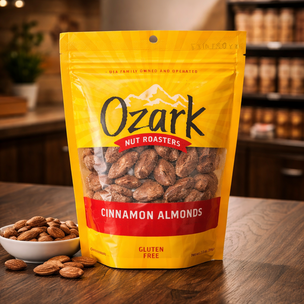 Ozark Roasted Nuts Cinnamon Almond *gluten free