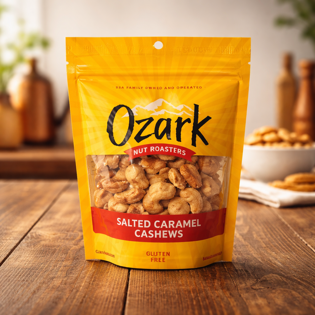 Ozark Roasted Nuts Salted Caramel Cashews *gluten free
