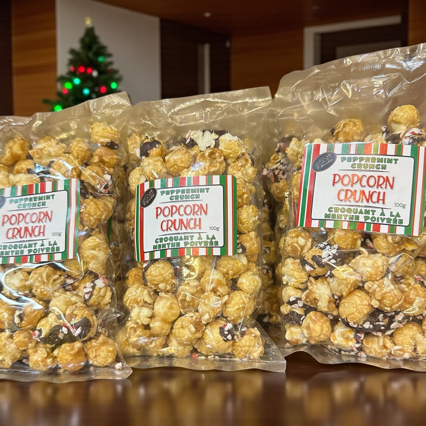 Allison's Peppermint Popcorn Crunch