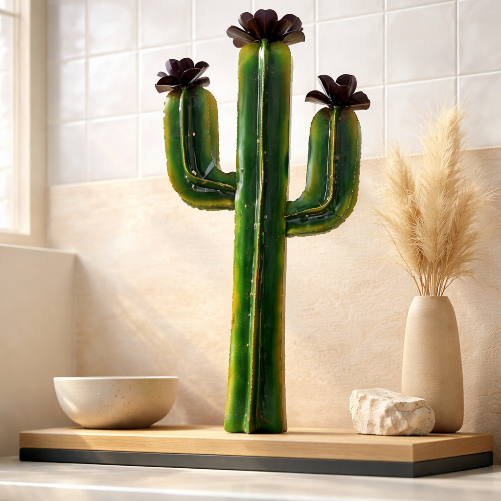 Saguaro Indoor/Outdoor Metal Cactus Mini
