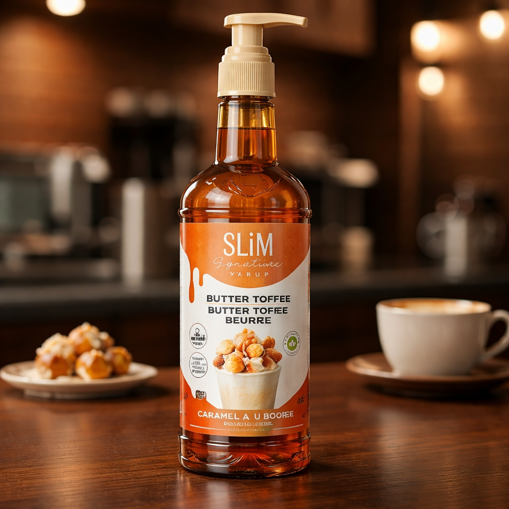 Slim Syrup Butter Toffee NO SUGAR NO CALORIES
