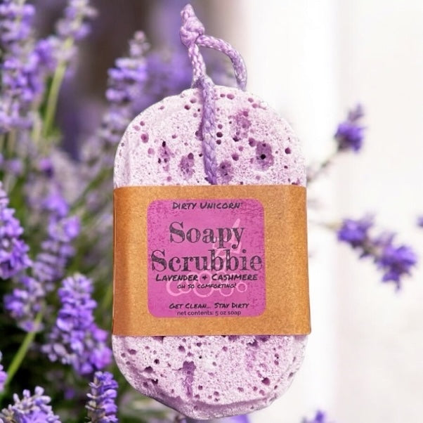 Soap Scrubbie Lavender & Cashmere