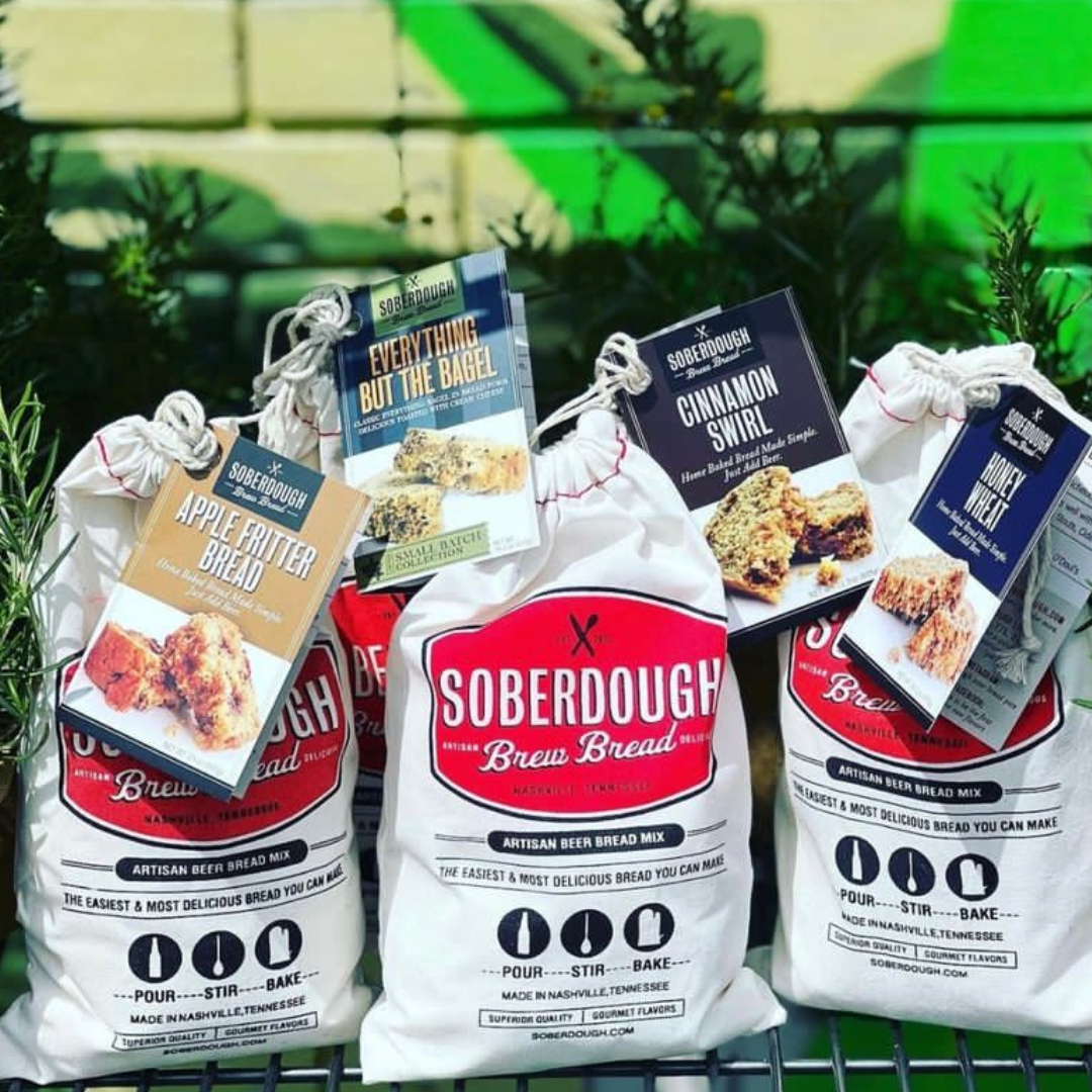SOBERdough Bread Mix Herb & Olive Focaccia