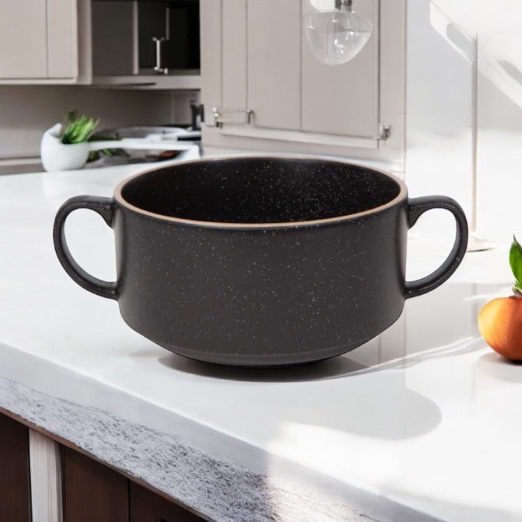 Soup Bowl Black