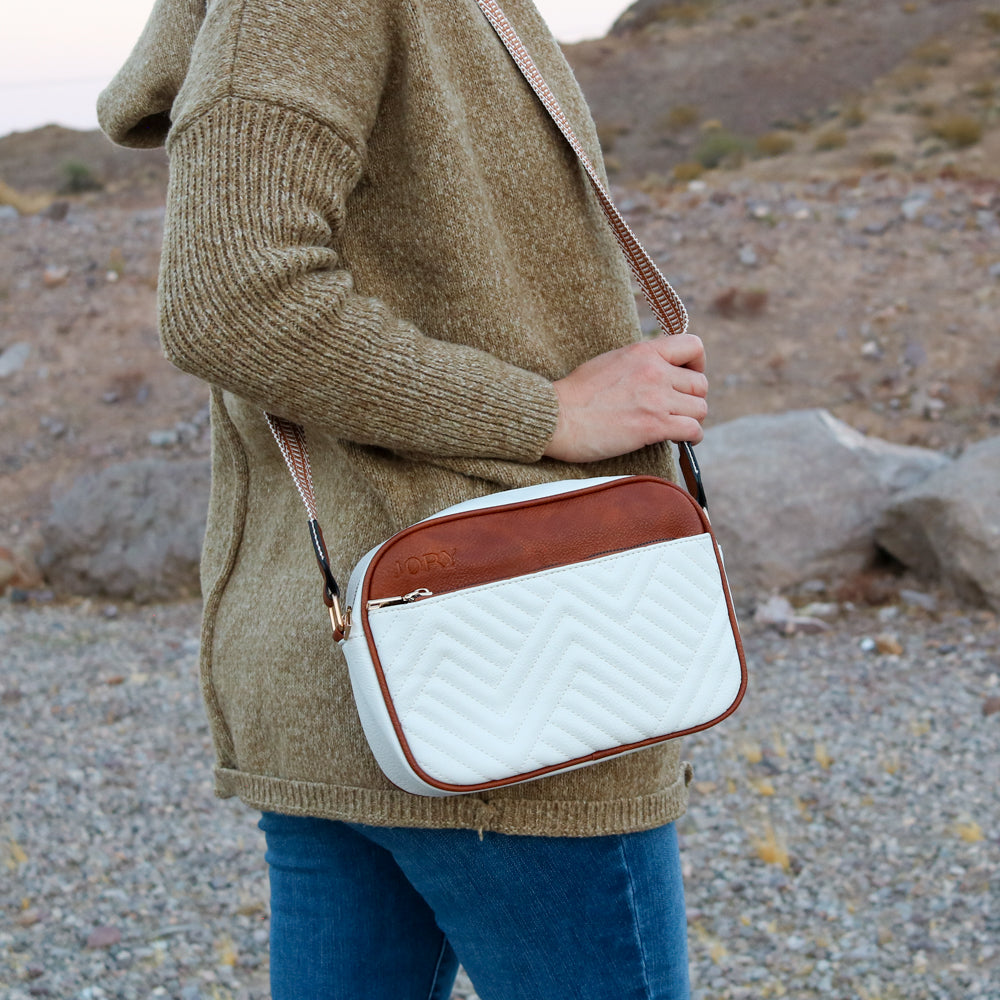 Starr Crossbody Purse Offwhite Beige (ONLINE ONLY)