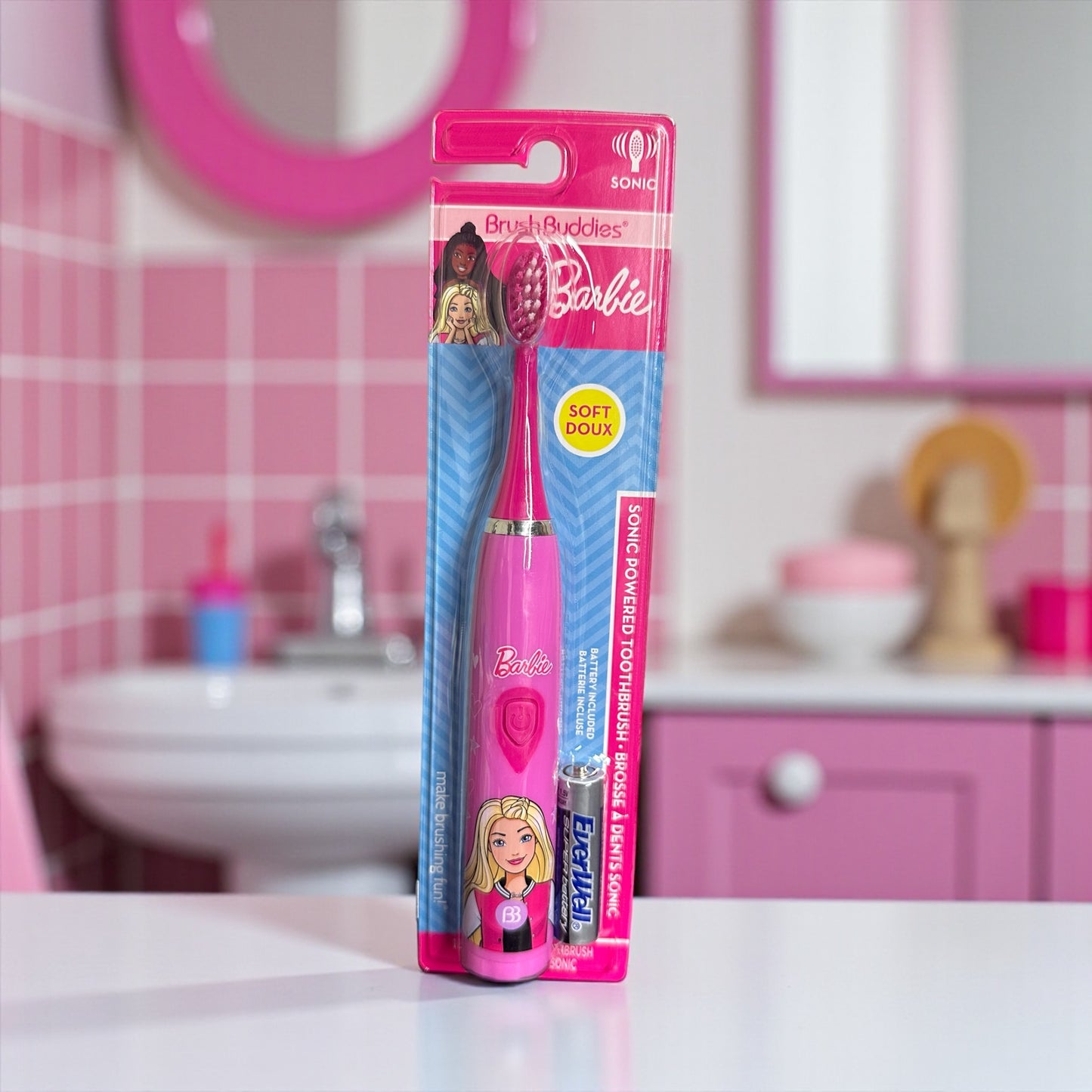 Brush Buddies Toothbrush Barbie