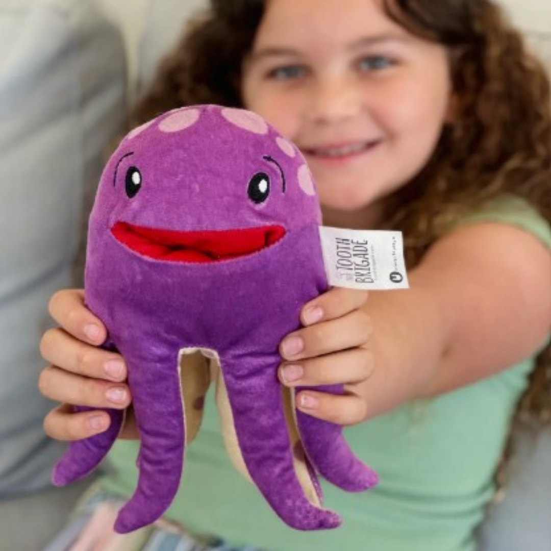 Tooth Fairy Pillow Bubbles Octopus