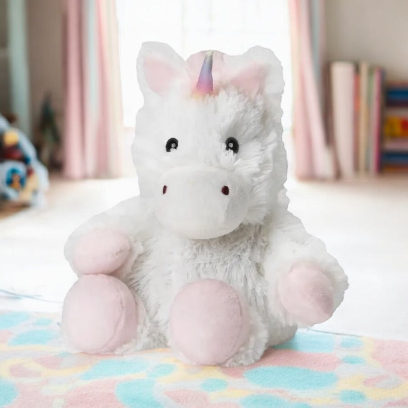 Warmies Junior White Unicorn