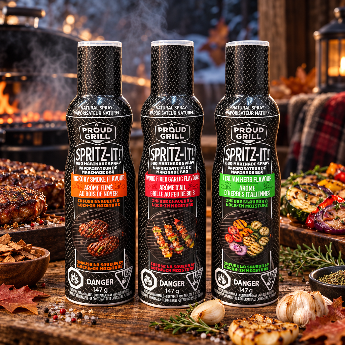 Proud Grill Spritz It  BBQ Marinade