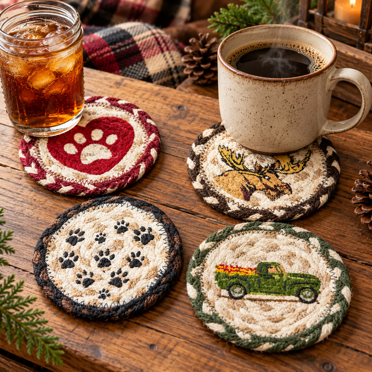 Jute Coaster