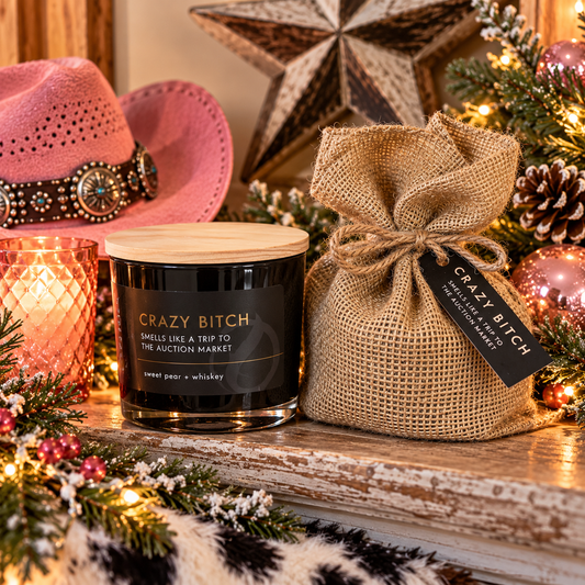 Scents of Shame Candle Crazy Bitch