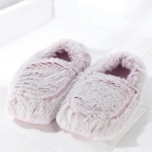Warmies Slippers Marshmallow Pink