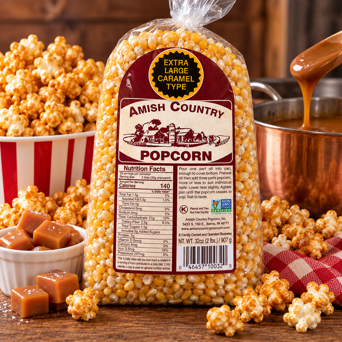 Amish Country Popcorn Kernals