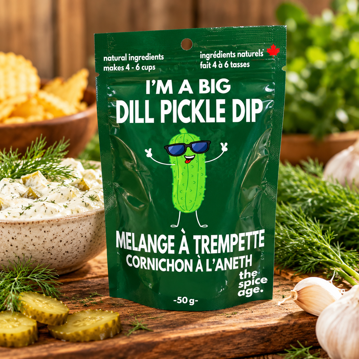 "I'm a Big Dill Pickle" Dip Mix | The Spice Age