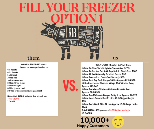 FILL YOUR FREEZER- OPTION 1