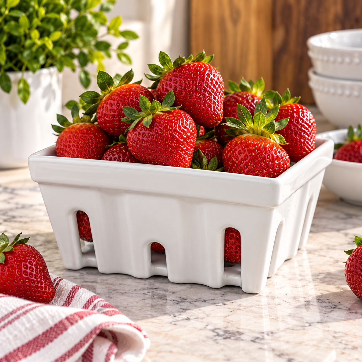 Strawberry Basket | 40% OFF All Bowring Whiteware