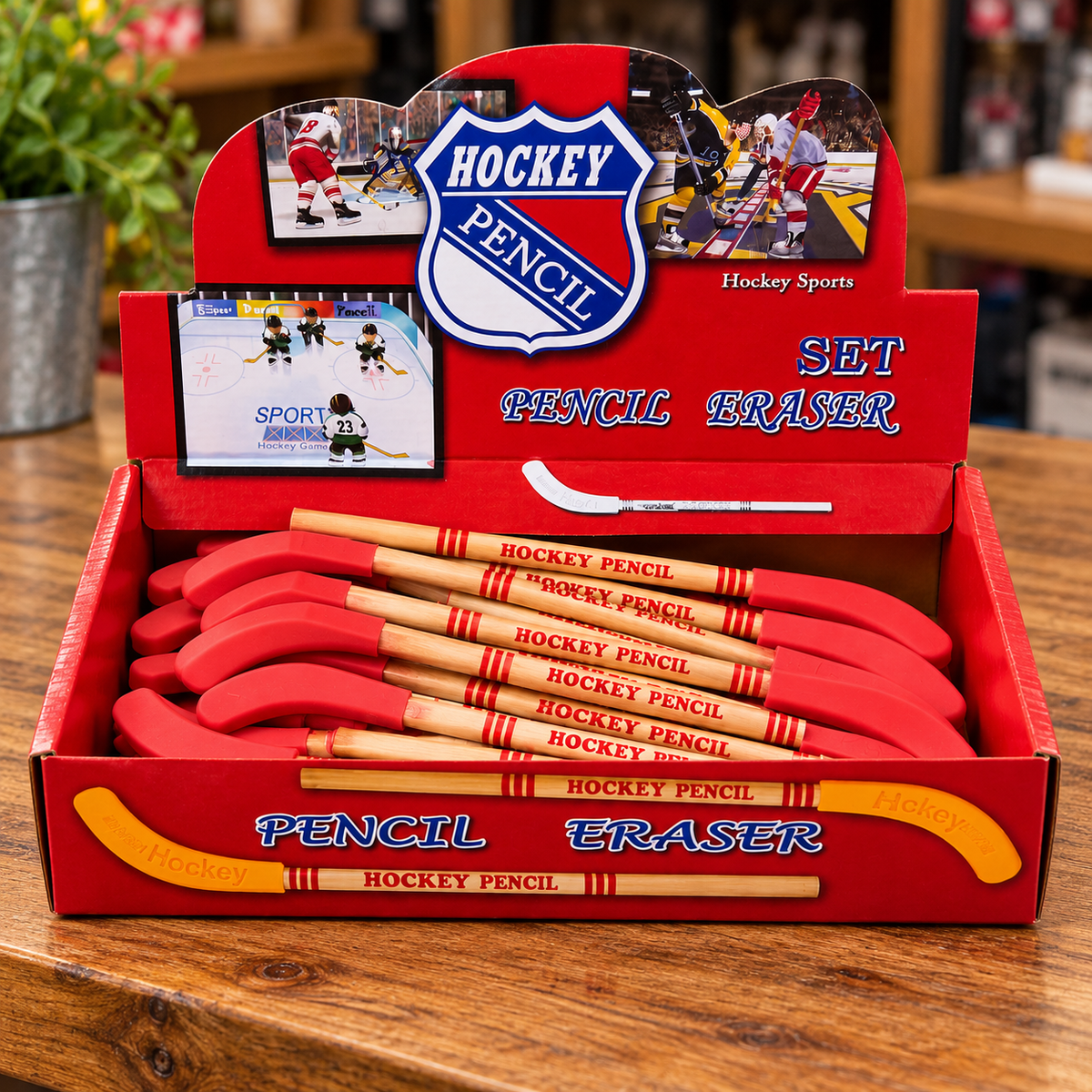 Hockey Stick Pencil