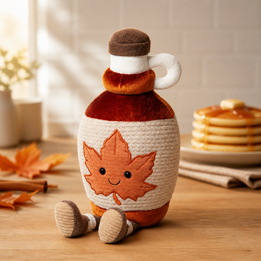 CANADA EXCLUSIVE Jellycat Amuseables Acered Maple Syrup