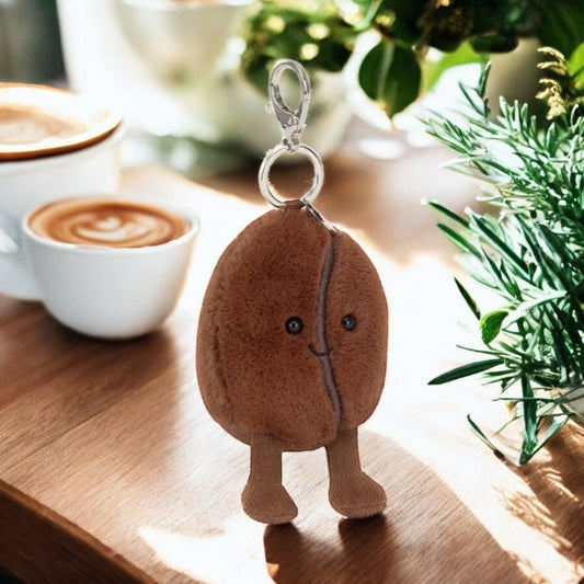 Jellycat Amuseables Coffee Bean Bag Charm