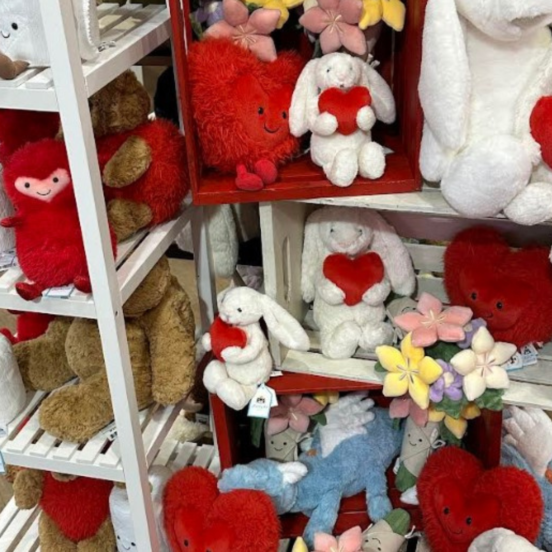 Jellycat Medium Red Love Heart Bunny