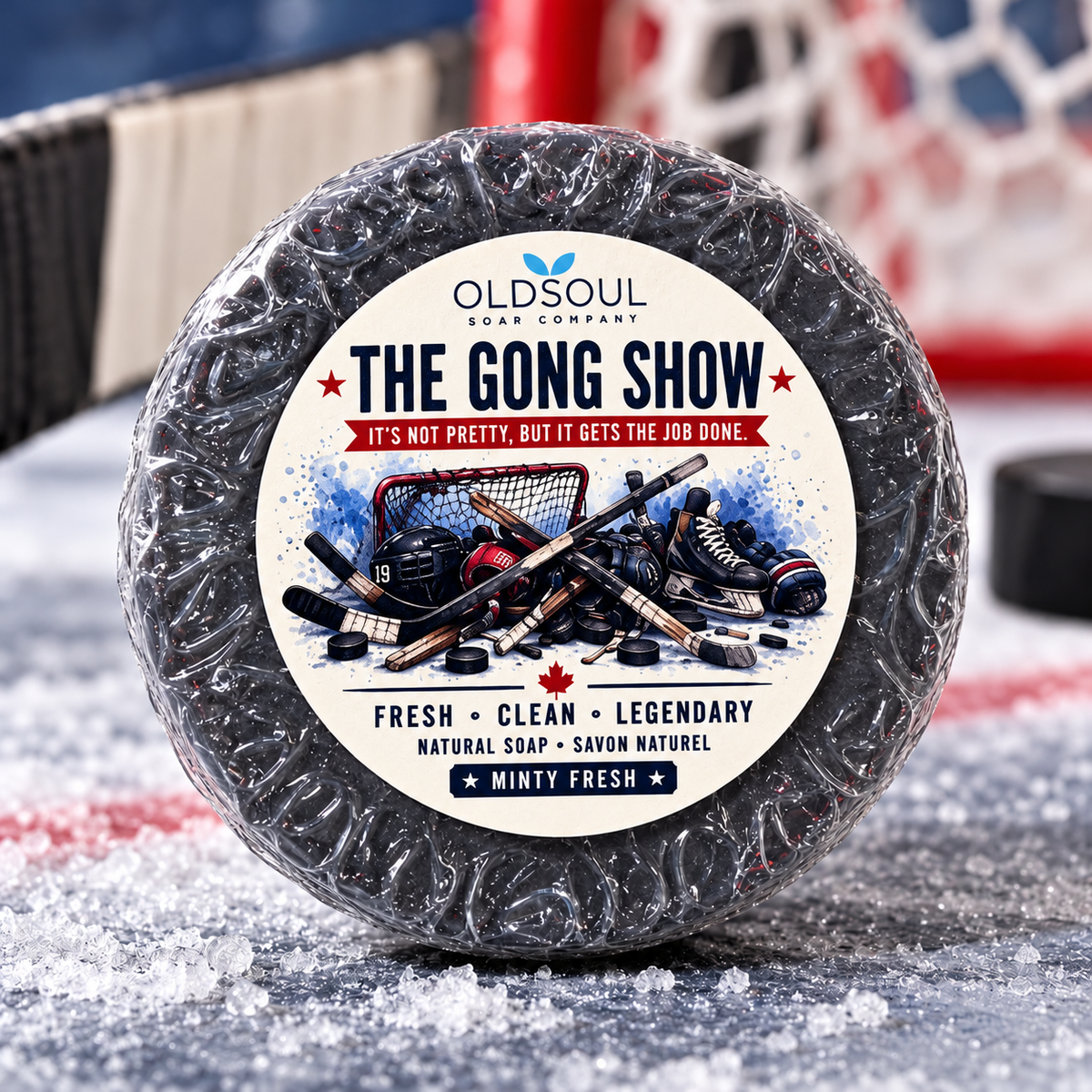 Handmade Hockey Puck Soap - For Him