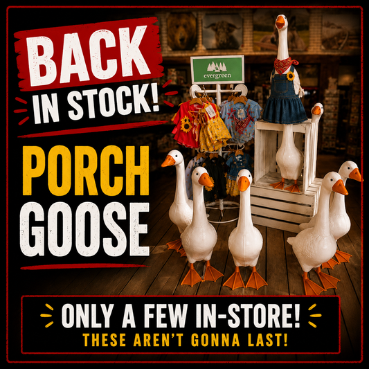 PORCH GOOSE *don't wait these will "FLY" outta here just like every other time
