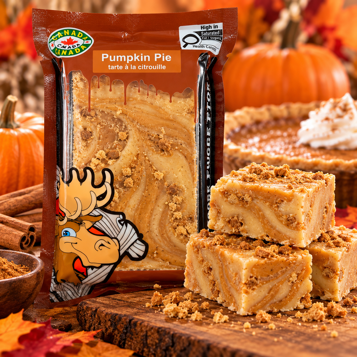 Fresh Fudge Pumpkin Pie